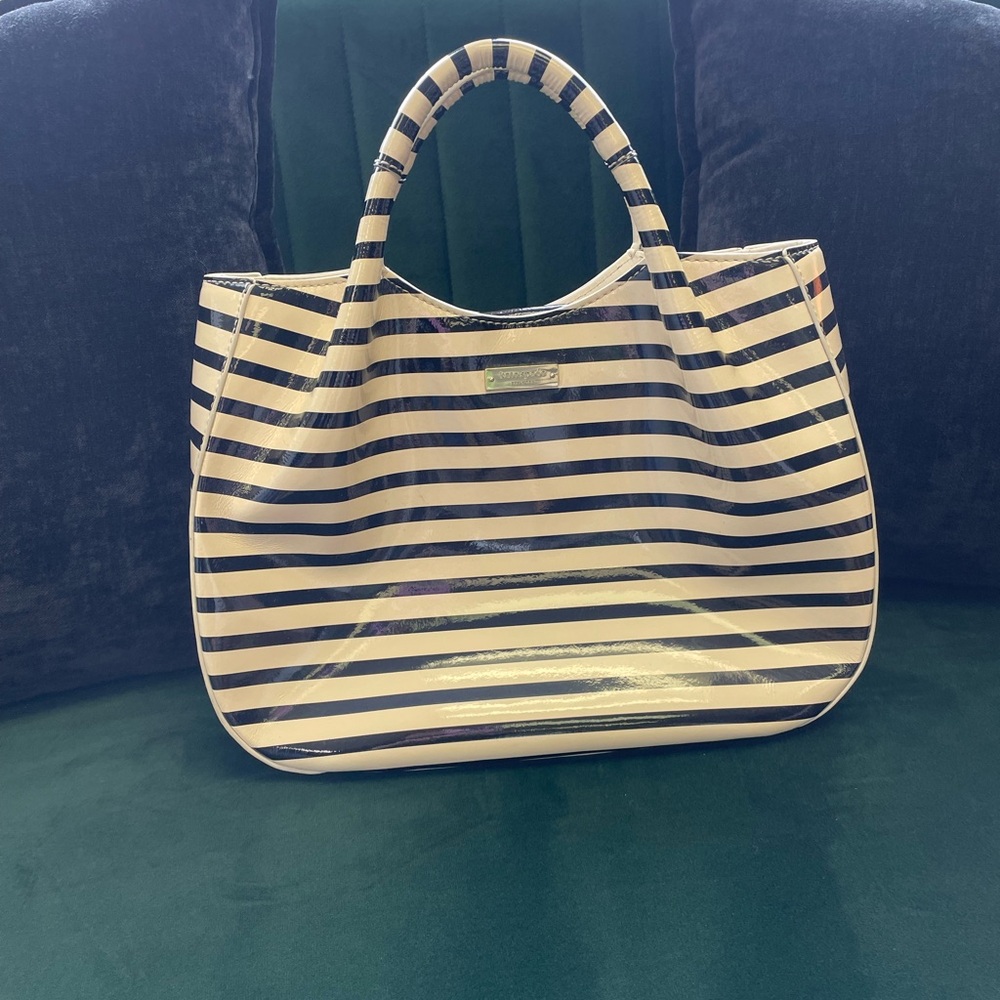 Striped Tote Bag